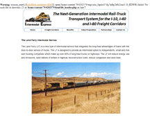 Tablet Screenshot of intermodal-express.com